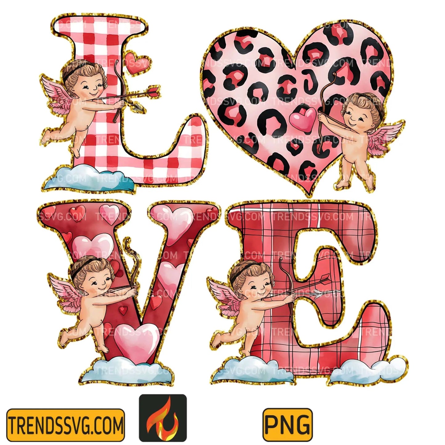 Love Valentine Png TRENDSSVG