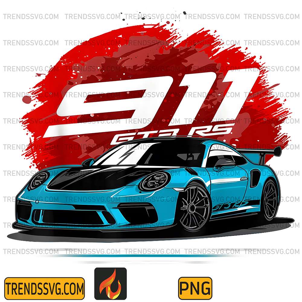 911-GT3-RS-Cars-Automotive-Legend-Png