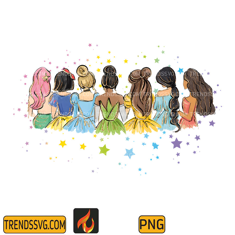 AllePrinzessinAquarellPrinzessinPng