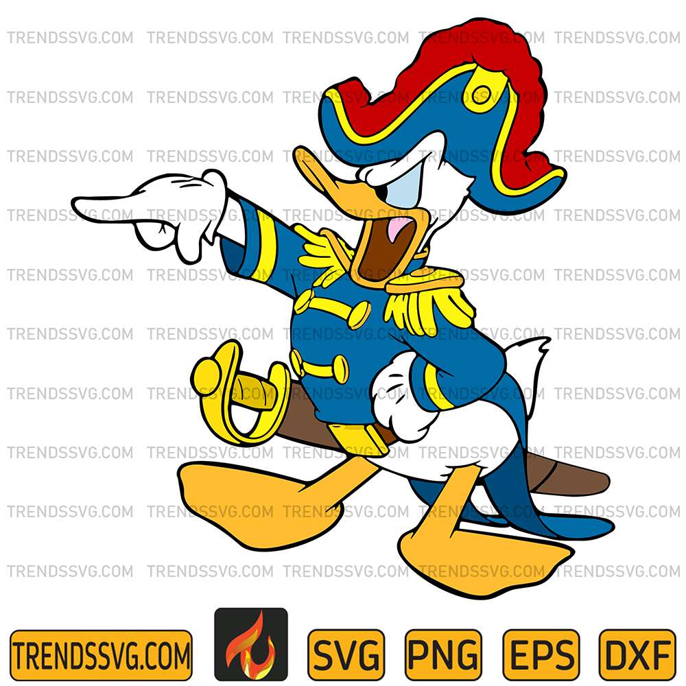 Angry-Donald-Duck-Cruise-Svg