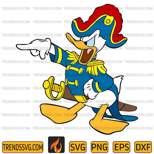 Angry-Donald-Duck-Cruise-Svg