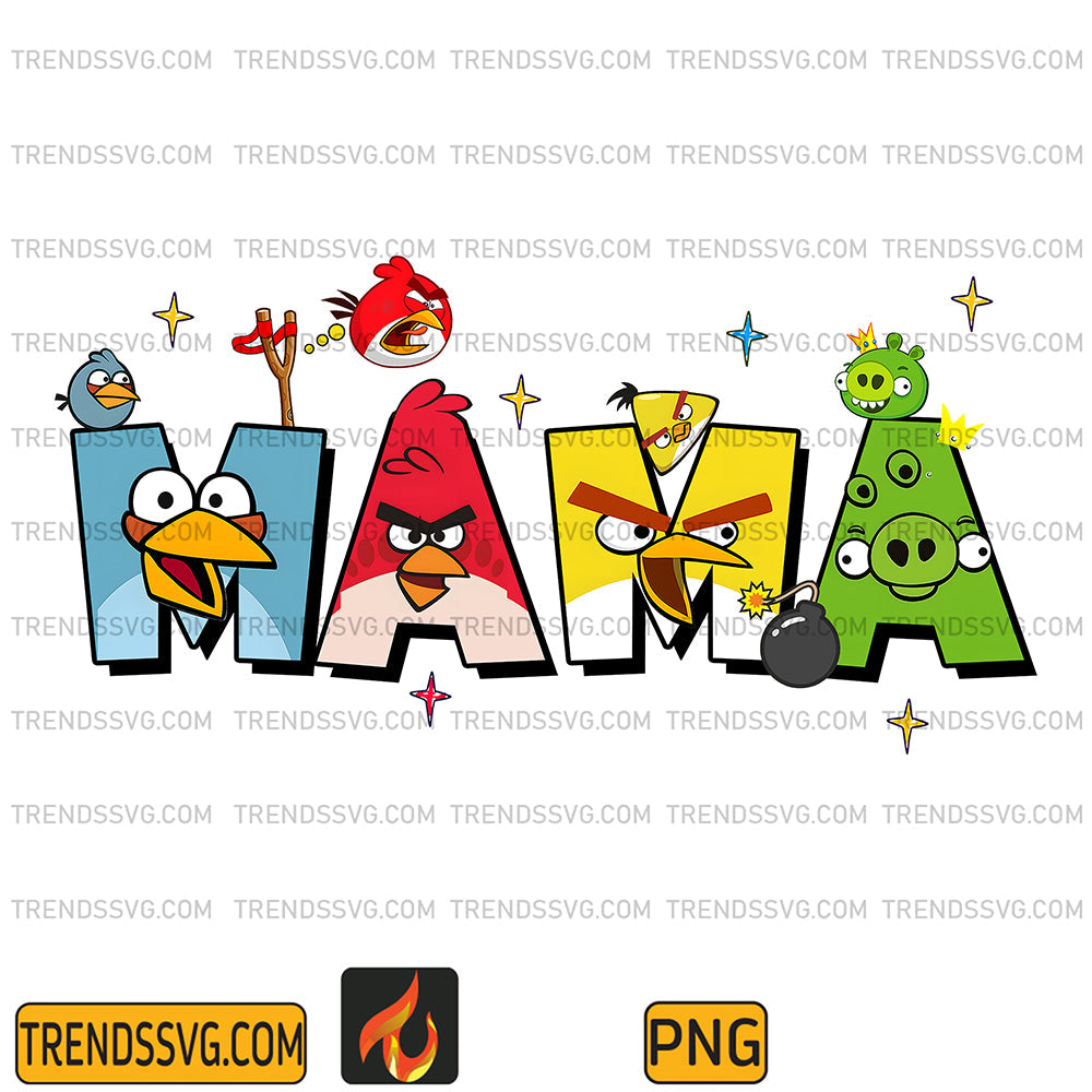 AngryBirdMamaPng