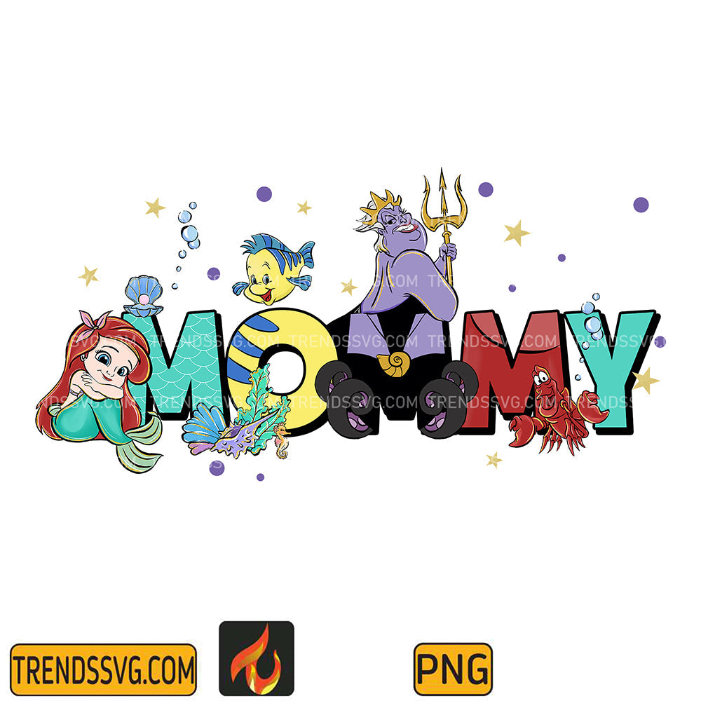 ArielPrincessMommyPng_1