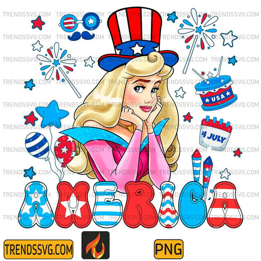 Aurora-America-4th-Of-July-Png