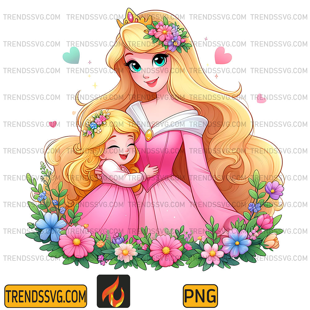 AuroraPrincessAndDaughterPng_1