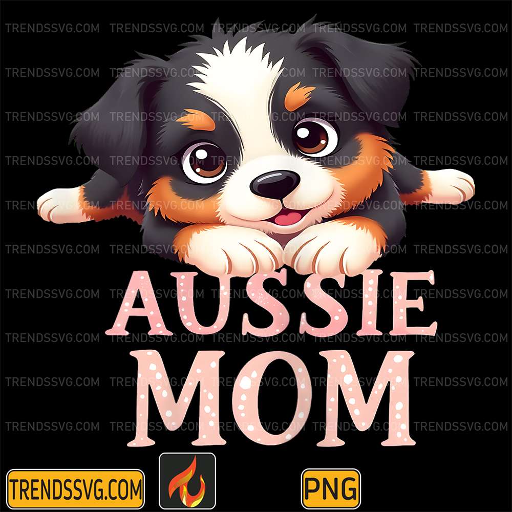 Aussie-Mom-Dog-Png