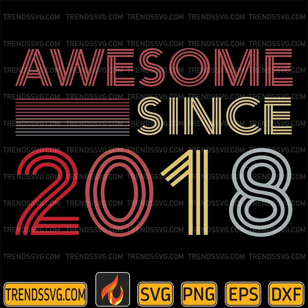 Awesome-Since-2018-Svg