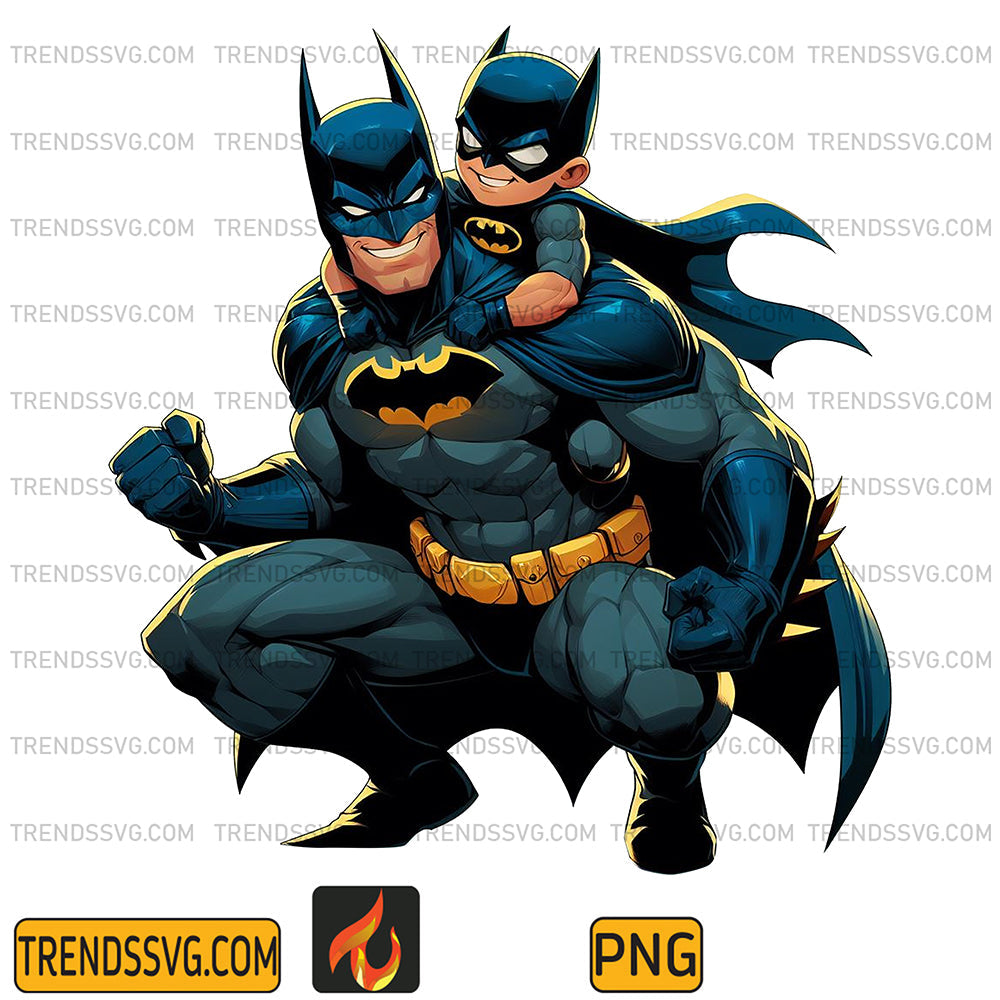 Batman-Dad-And-Son-Png_6