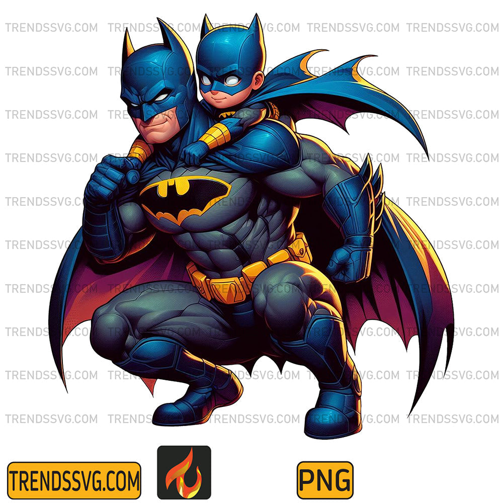 Batman-Dad-And-Son-Png_7