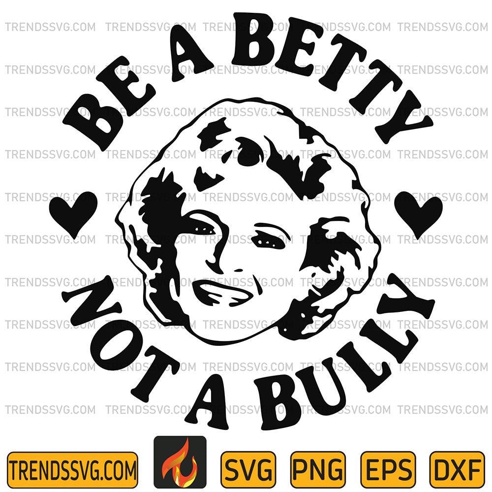 BeABettyNotABullySvg