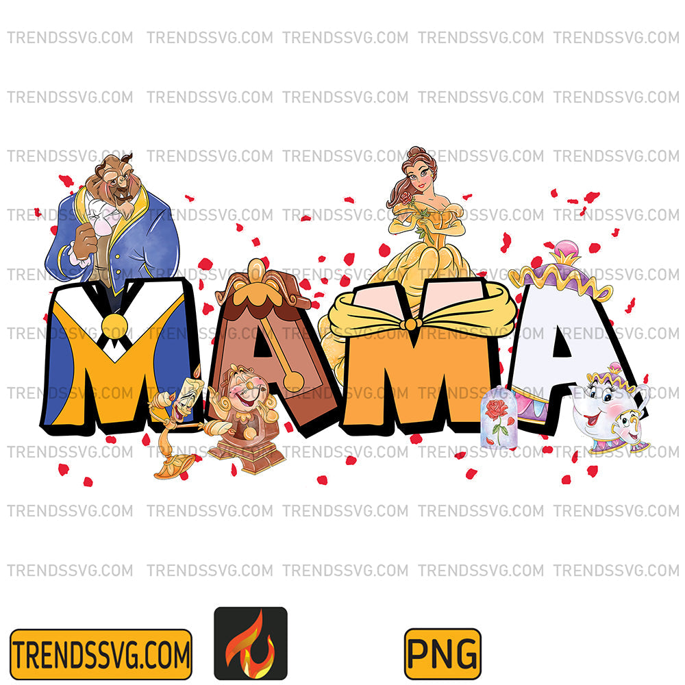 BeautyAndTheBeastMamaPng