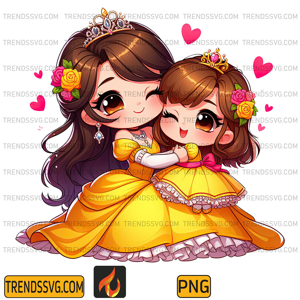 BellaPrincessAndDaughterPng_2