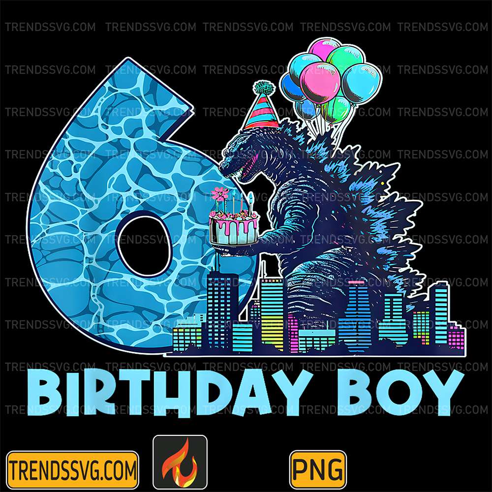 Birthday-Boy-Kaiju-Vintage-Birthday-Monster-6-Year-Old-Png
