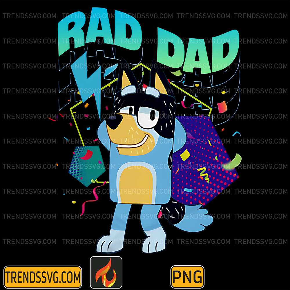 Bluey-Dad-Bluey-Dancing-Png