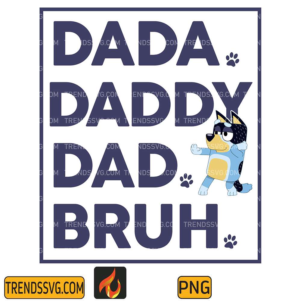 Bluey-Dada-Daddy-Dad-Bruh-Png