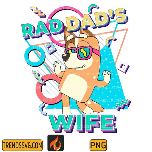 Bluey-Rad-Dad-s-Wife-Png