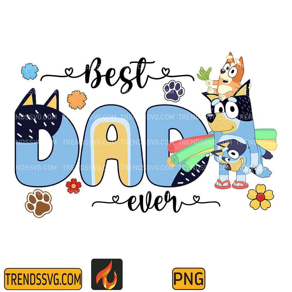 BlueyBadDadEverPng