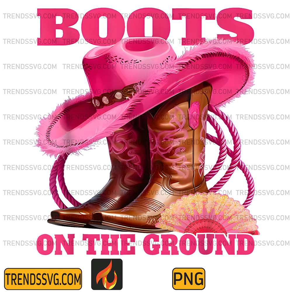 Boots-On-The-Ground-Boot-Cowboy-Western-Country-Music-Png