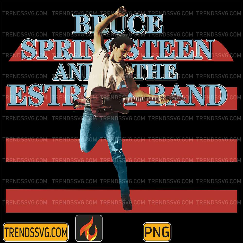 Bruce-Springsteen-And-The-E-Street-Band-Png