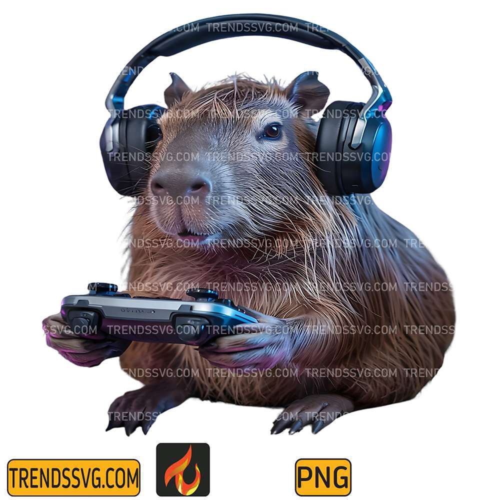 Capybara-Gaming-Png