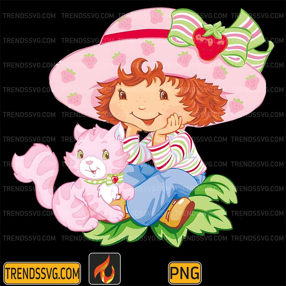 Cartoon-Strawberry-Shortcake-Png