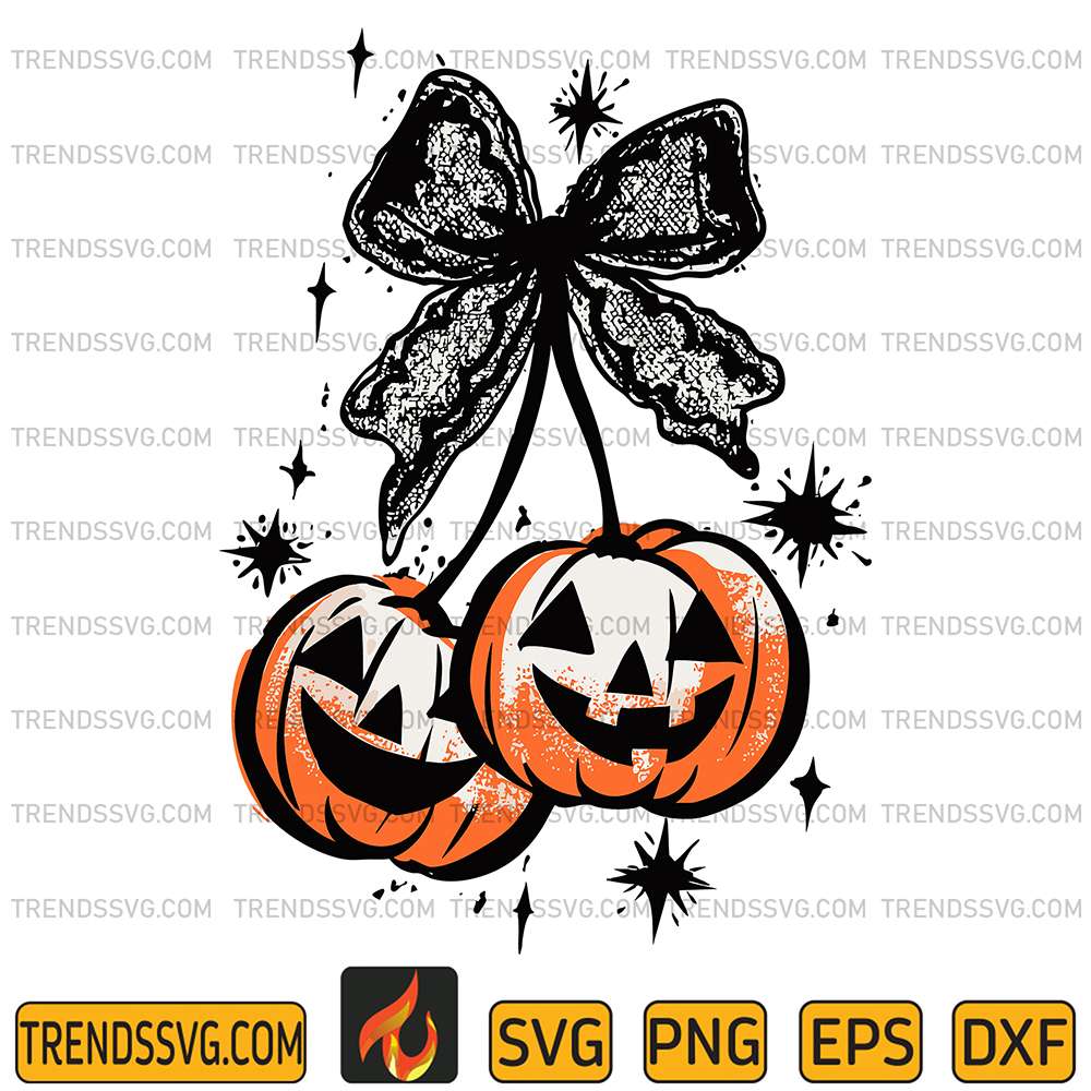 Cherries-Pumpkin-Svg