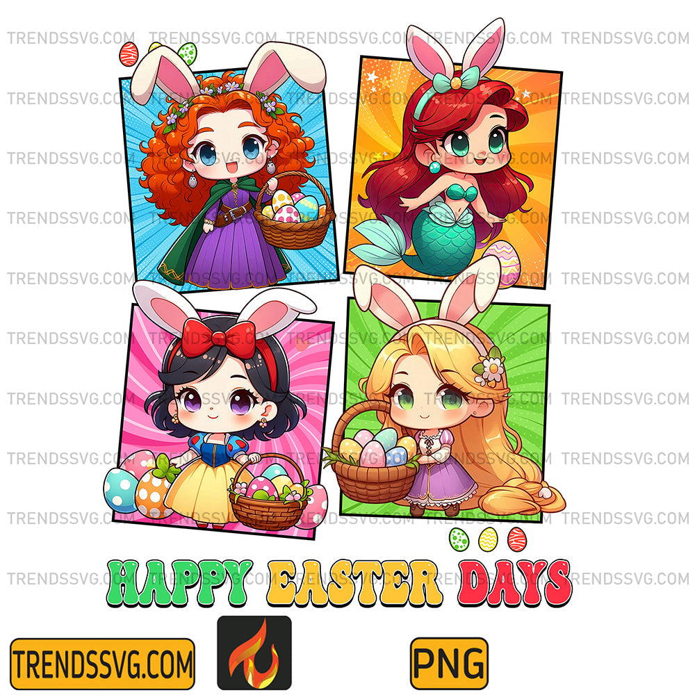 ChibiDisneyPrincessHappyEasterDayPng_2