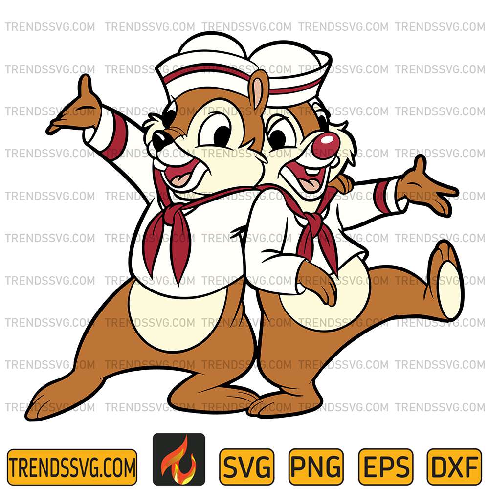 Chip-And-Dale-Cruise-Svg