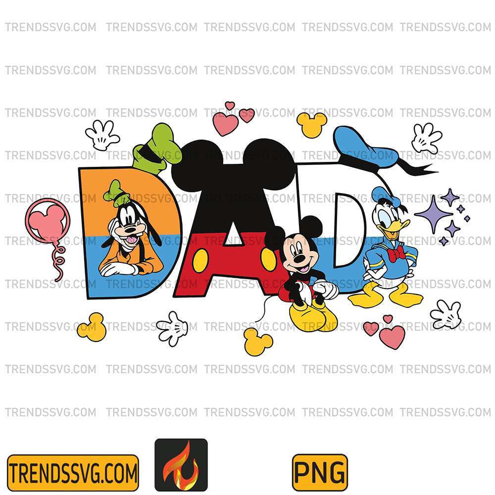 Cute-Mouse-Family-Dad-Png