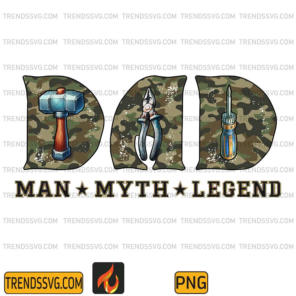 Dad-Man-Myth-Legend-Hunting-Png