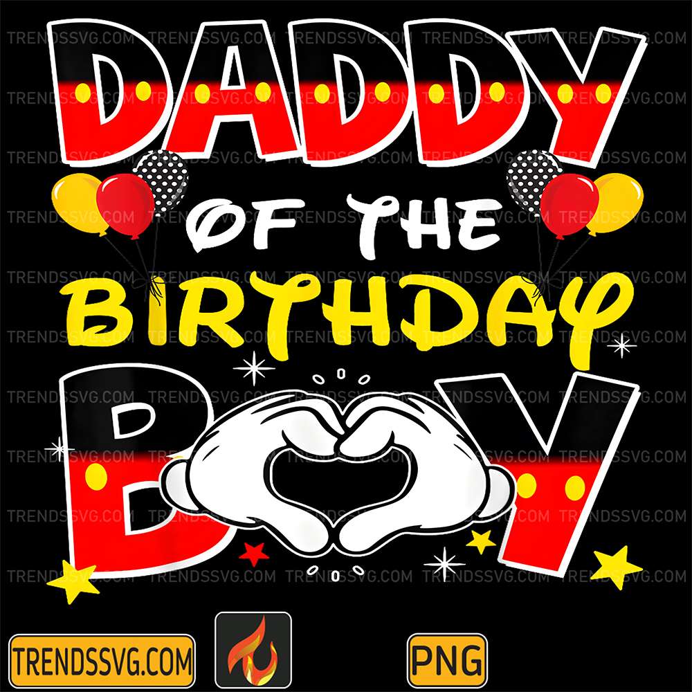 Daddy-Of-The-Birthday-Boy-Family-Party-Png
