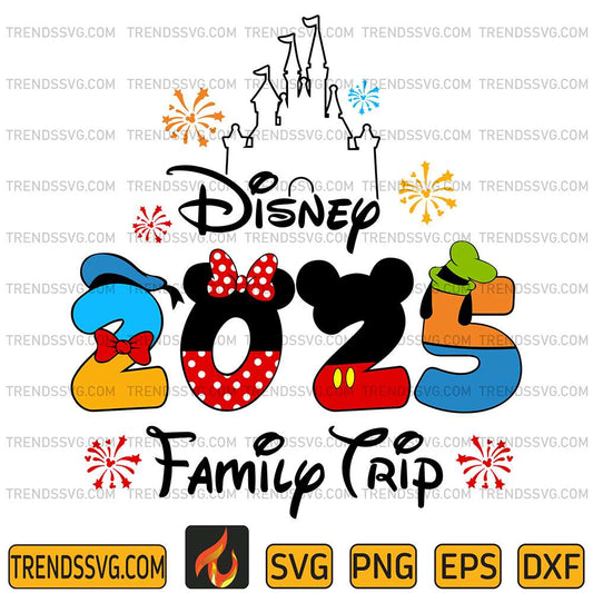 Disney-2025-Family-Trip-Svg
