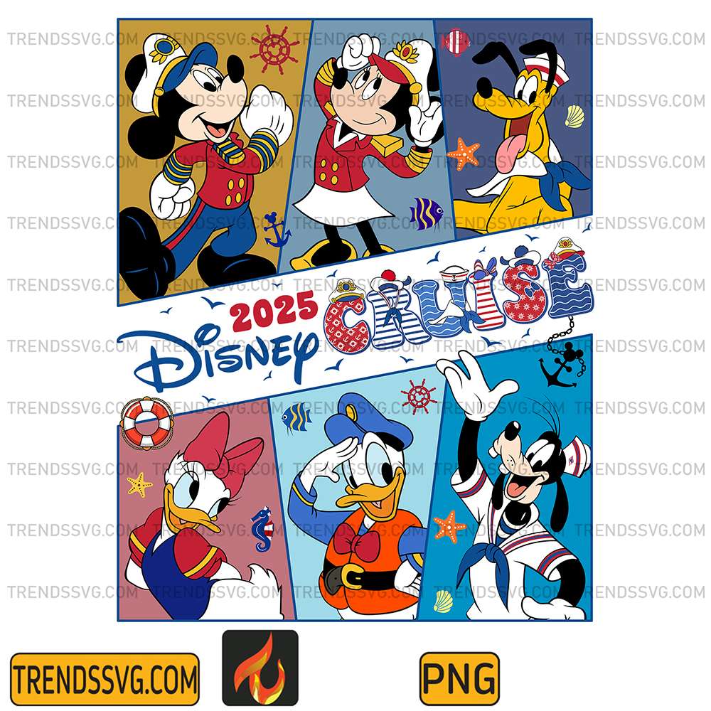 Disney-Family-Friennds-Cruise-2025-Png
