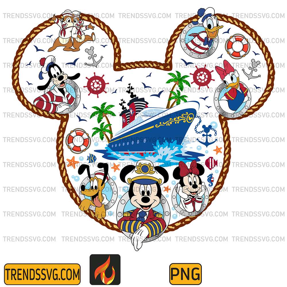 Disney-Family-Vacation-Cruise-Png