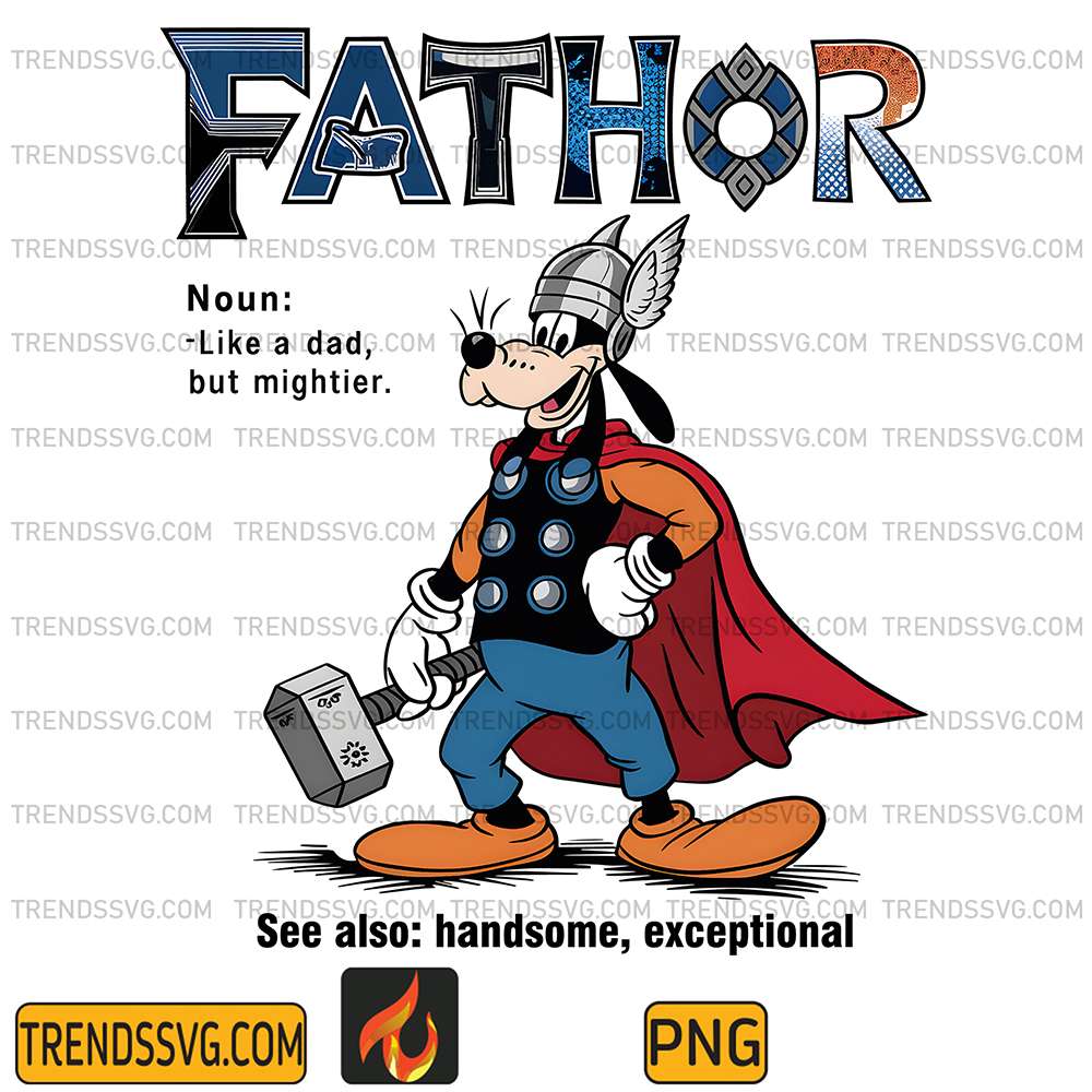 Disney-Goofy-Fathor-Like-A-Dad-But-Mightier-Png