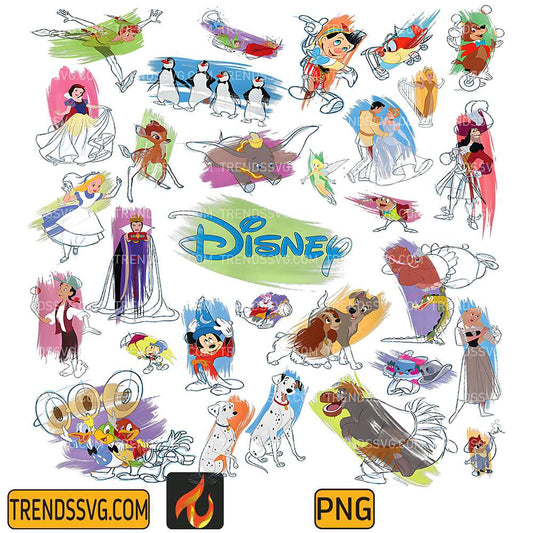 Disney-Ink-And-Paint-Masterpieces-Of-Animation-Png