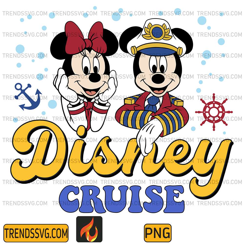 Disney-Mickey-And-Minnie-Cruise-Png