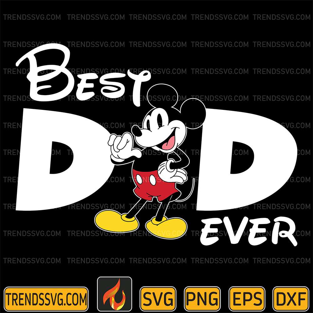 Disney-Mickey-Best-Dad-Ever-Svg