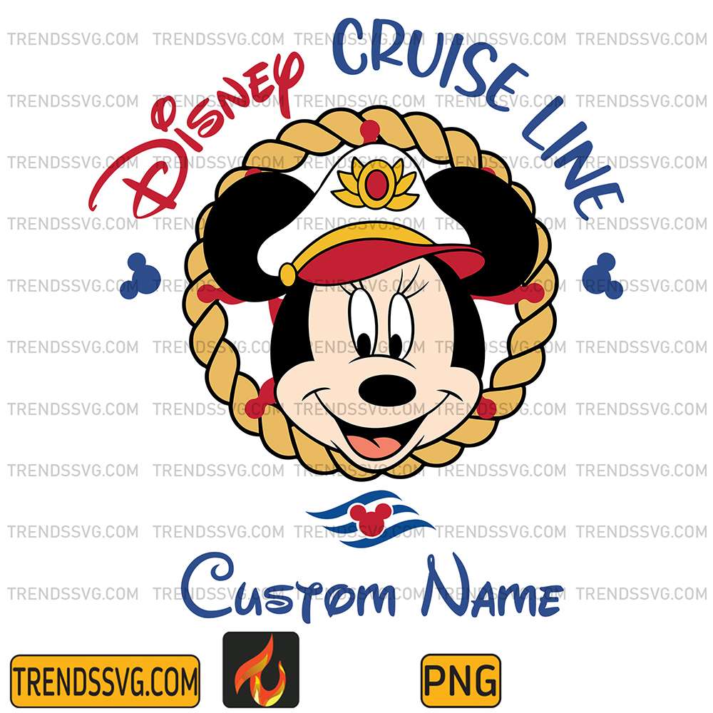 Disney-Minnie-Cruise-Line-Custom-Name-Png