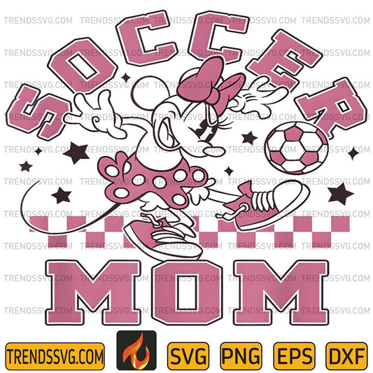 Disney-Minnie-Mouse-Soccer-Mom-Svg