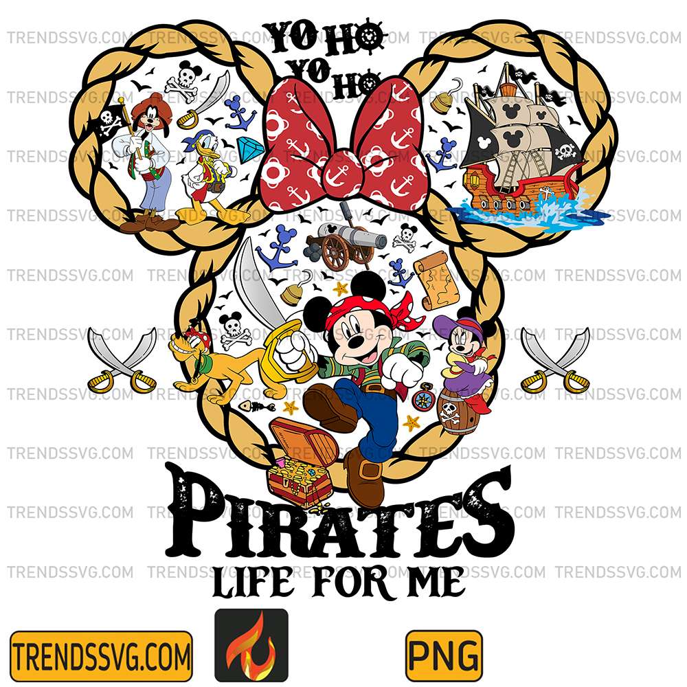 Disney-Minnie-Yo-Ho-Yo-Ho-Pirates-Life-For-Me-Png