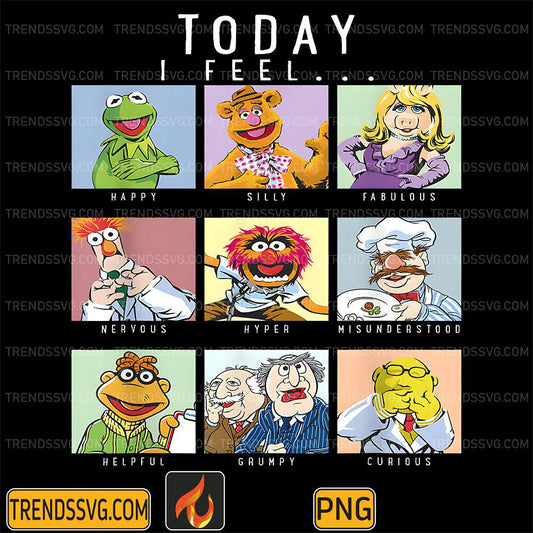 Disney-The-Muppets-Today-I-Feel-Box-Up-Character-Portraits-Png