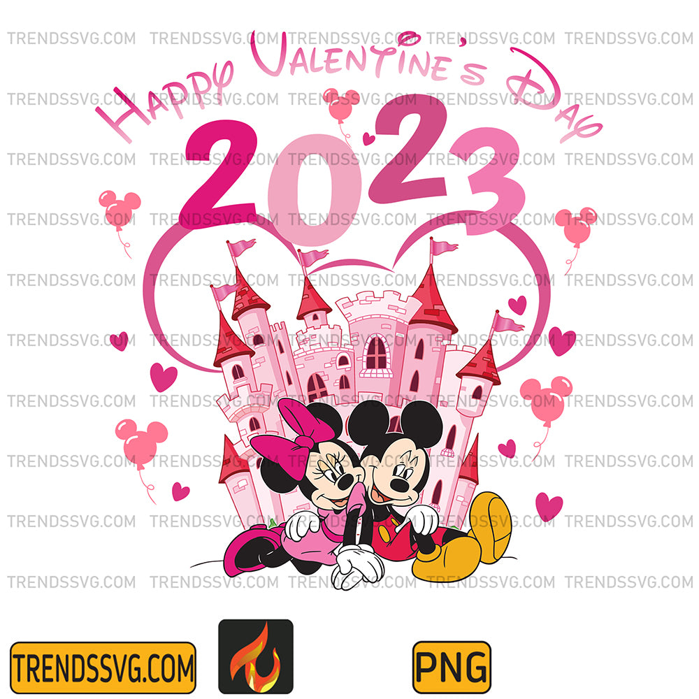 DisneyMickeyAndMinnieHappyValentine_sDayPng