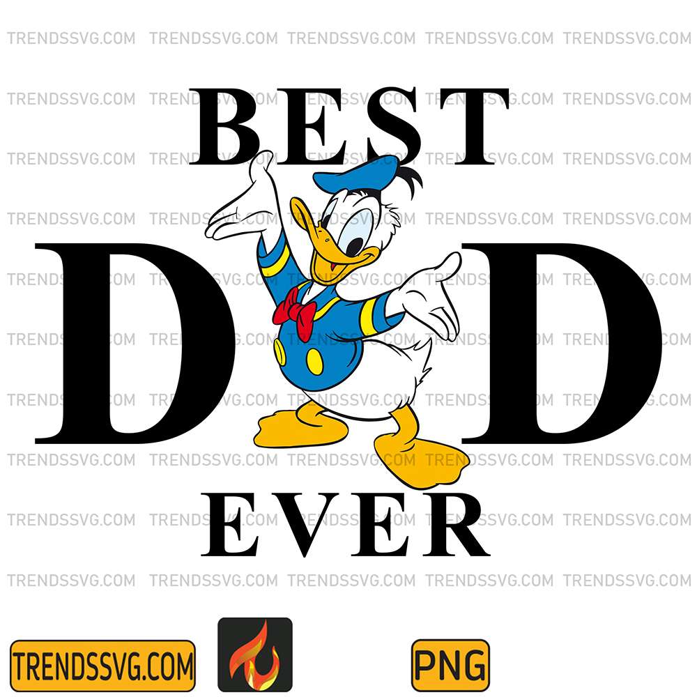 Donald-Best-Dad-Ever-Png