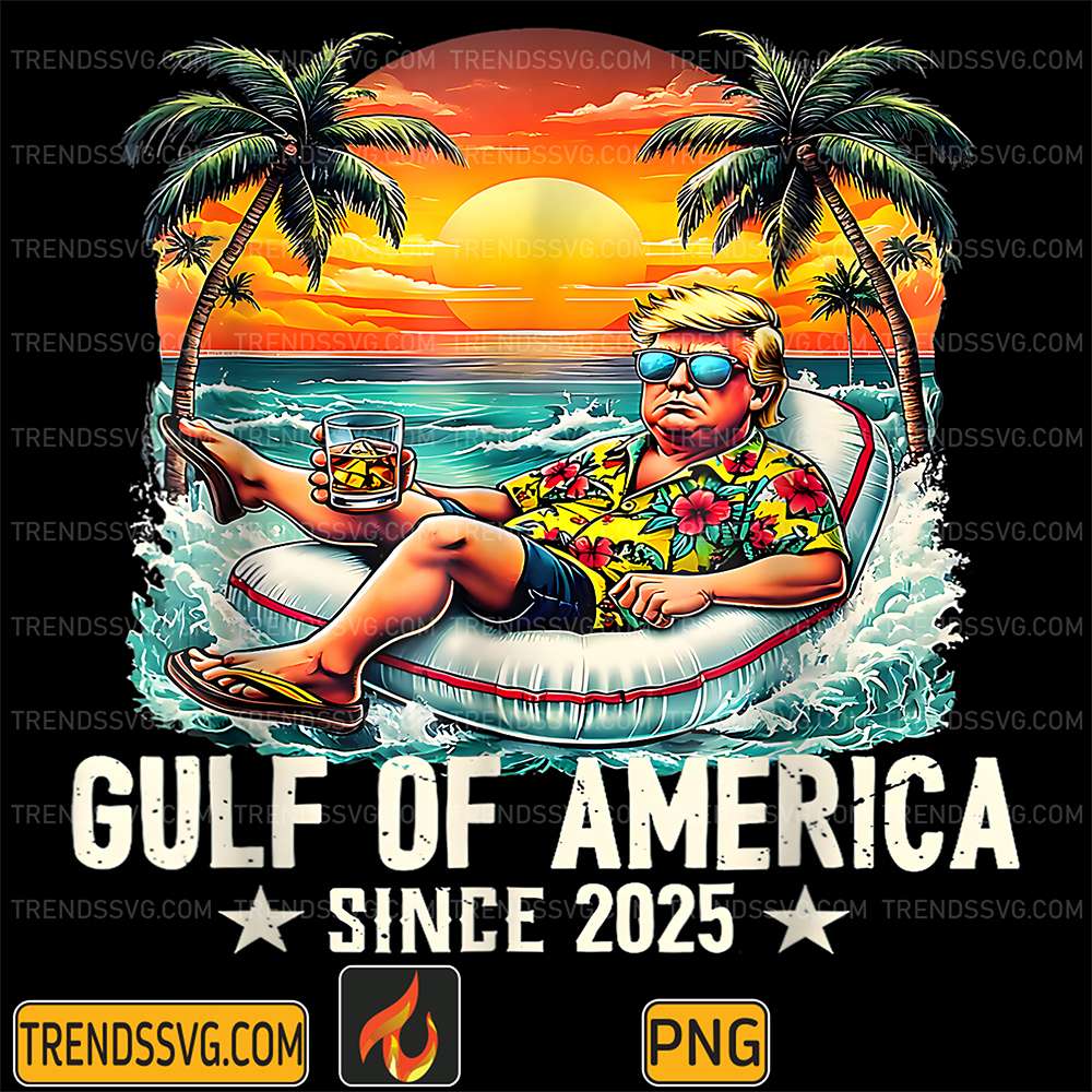 Donald-Trump-Gulf-Of-America-Since-2025-Png
