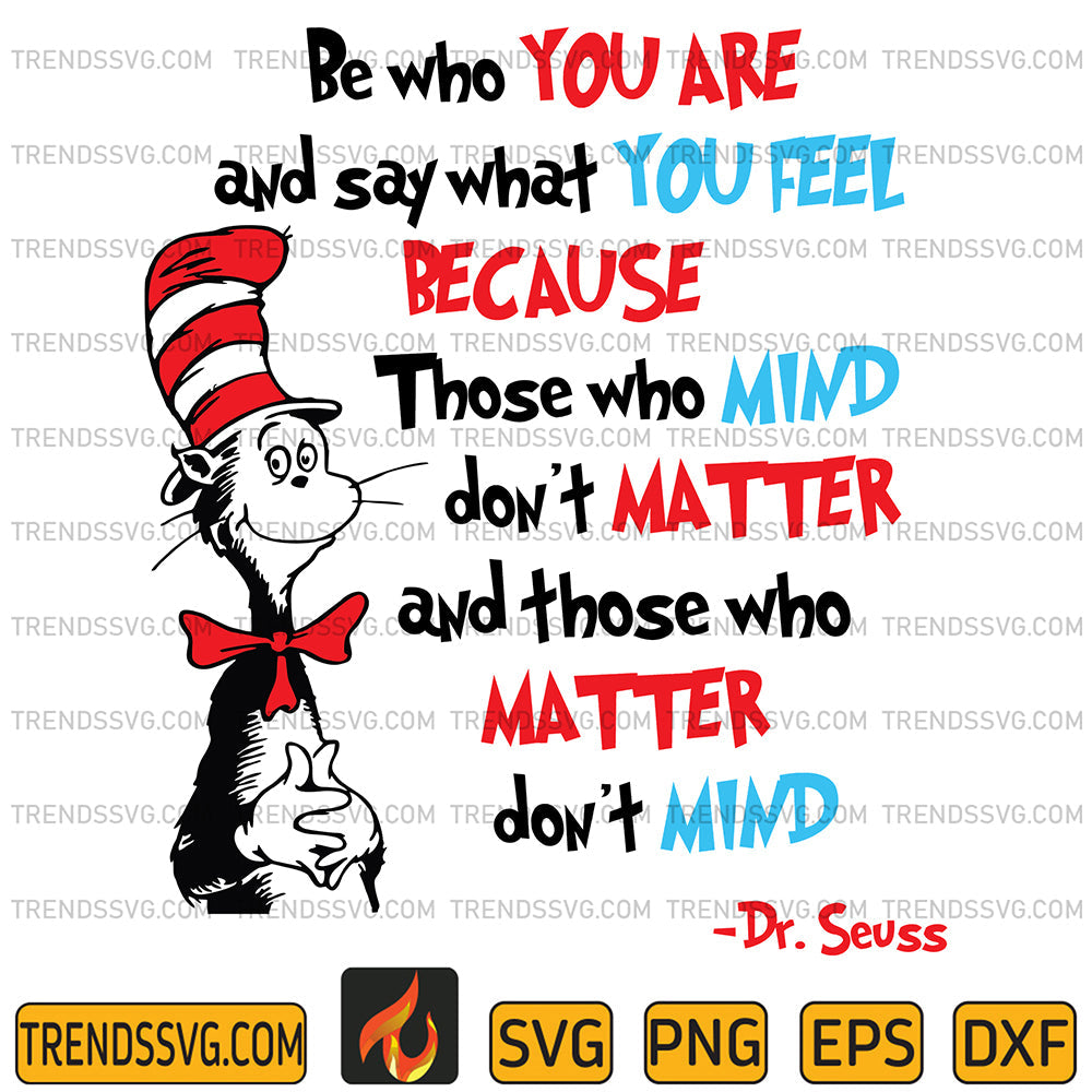DrSeussBeWhoYouAreSvg