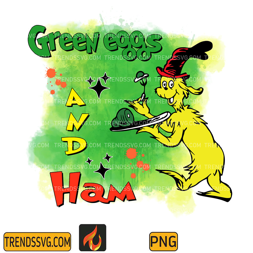 DrSeussGreenEggsAndHamPng