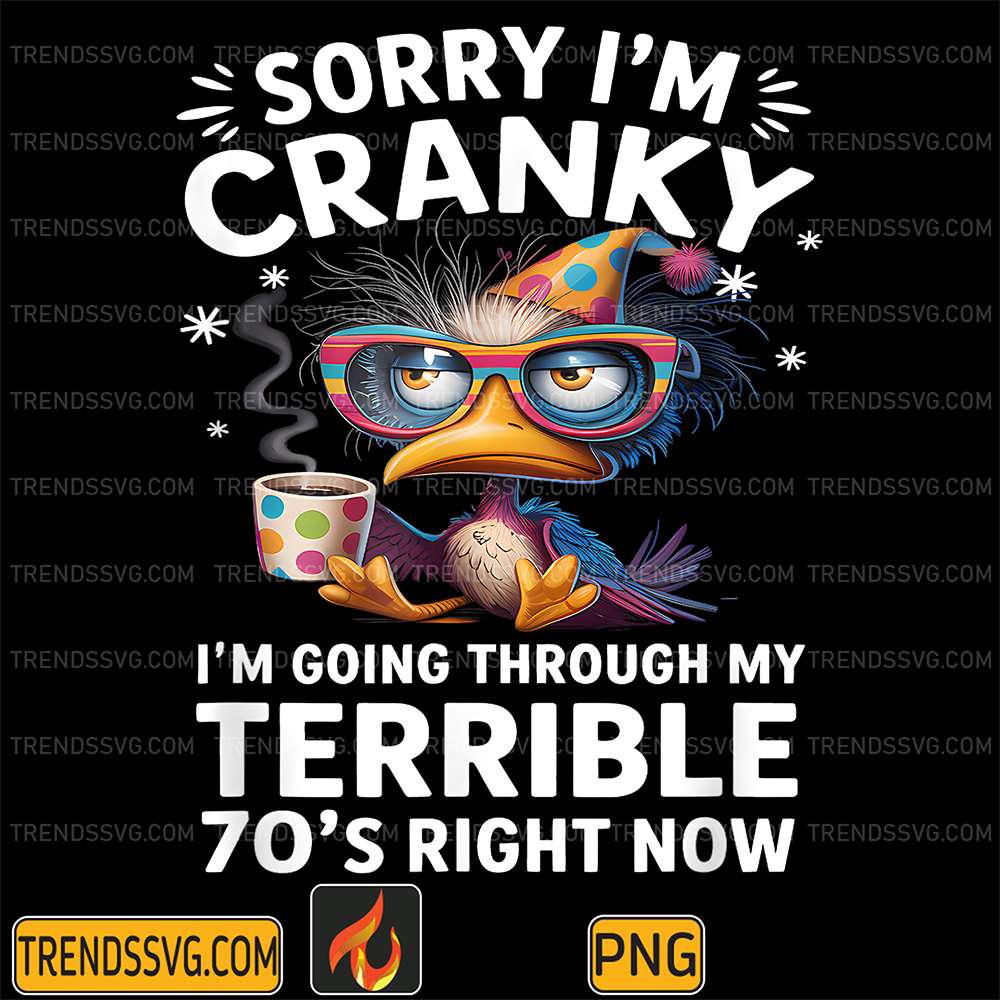 Duck-Sorry-I-m-Cranky-I-m-Going-Through-My-Terrible-70-s-Right-Now-Png