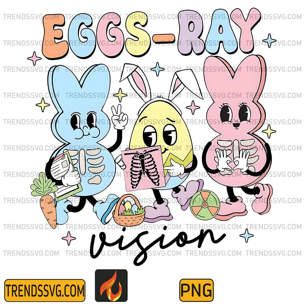 Eggs-Ray-Vision-Nurse-Easter-Png