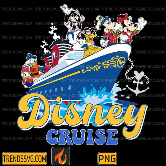 Family-Disney-Cruise-Png